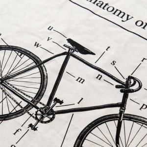 Anatomy of a Bicycle Tea Towel