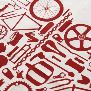 Bike Love Bicycle Tea Towel