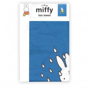 Miffy on a Bicycle Tea Towel