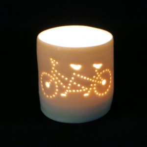 Luna Mini Bicycle Tandem Tealight