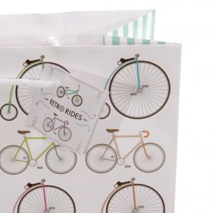 Large Bicycle Gift Bag