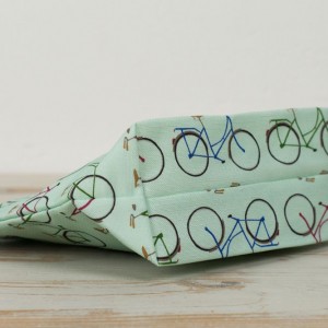 Yellowstone Mint Bicycle Makeup Bag