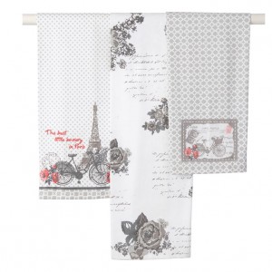 Bicycle Tea Towel Pack of 3