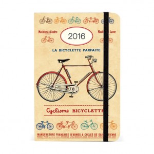 Vintage 2016 Weekly Bicycle Diary 