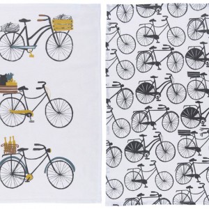 Danica Bicicletta Tea Towel Pack of 2