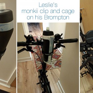 Brompton Bottle Cage - That will be a monkii