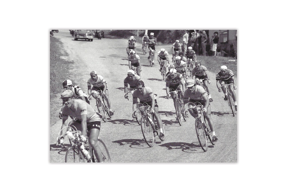 Cycle Race 1946 Bicycle Greeting Card