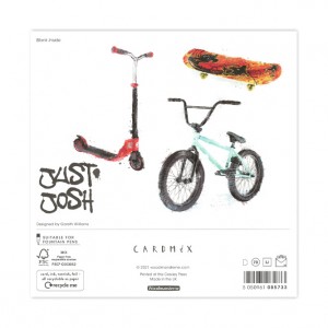 BMX Bicycle Birthday Card