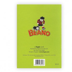 Beano Happy Birthday Bicycle Greeting Card