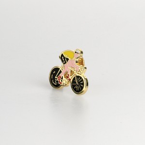 Tour de France Yellow Jersey Bicycle Badge – Pin